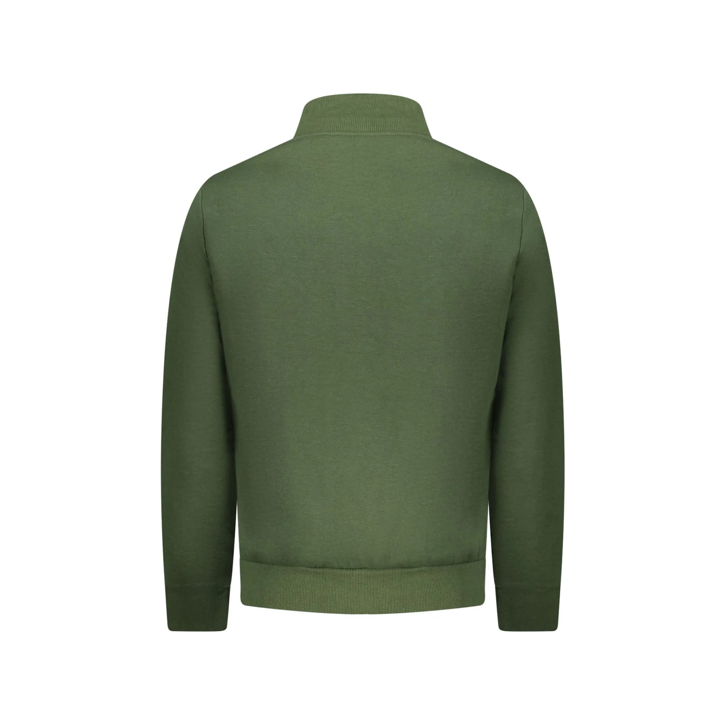 Norway 1963 Felpa Uomo Verde con Zip Felpata Applicazione Logo Felpe - vista 2