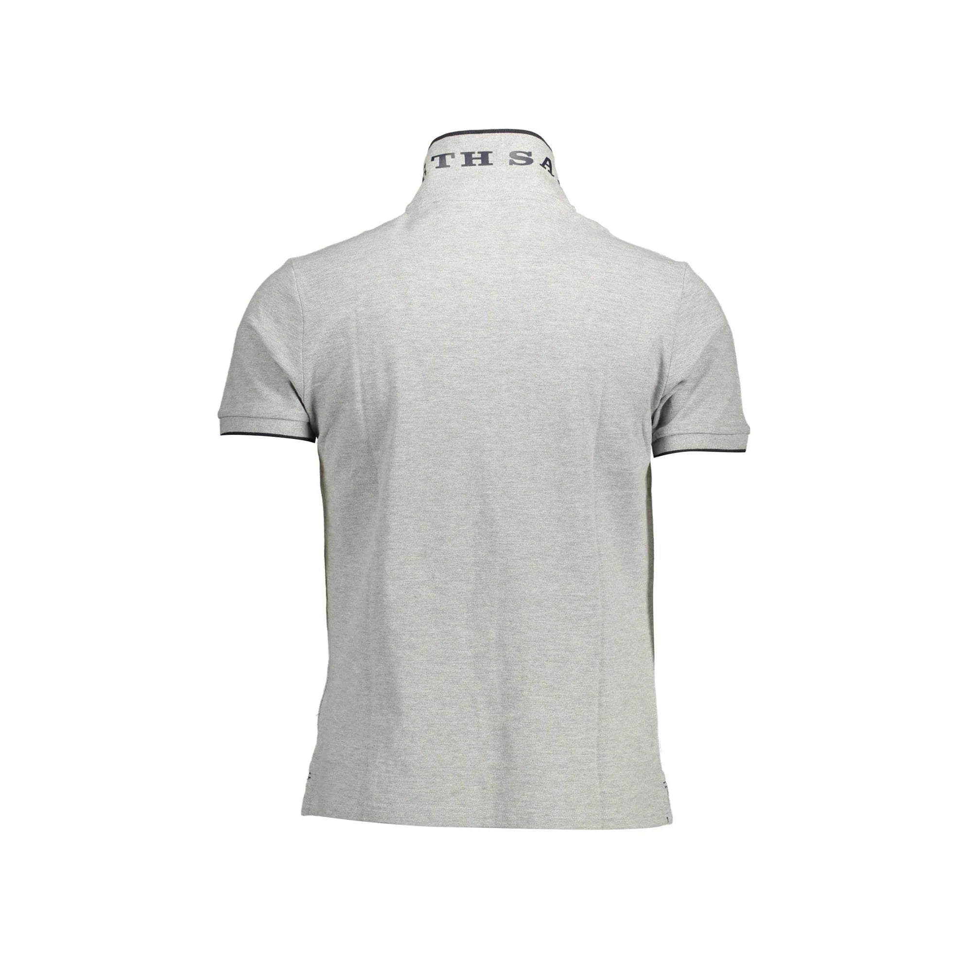 NORTH SAILS POLO MANICHE CORTE UOMO GRIGIO