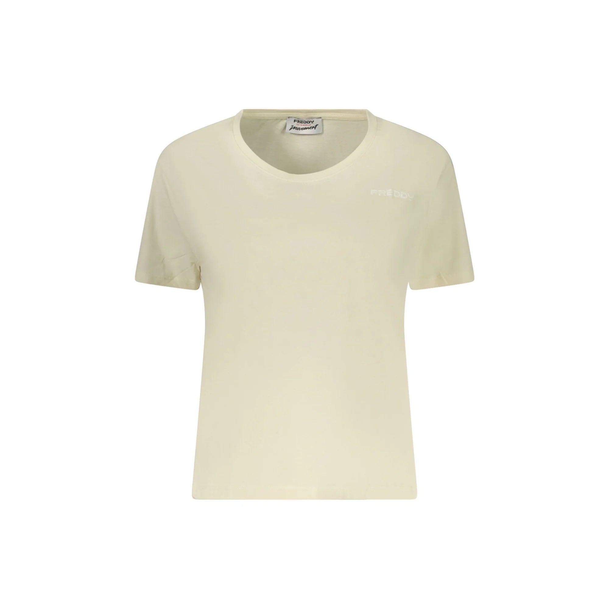 FREDDY T-SHIRT MANICHE CORTE DONNA BEIGE