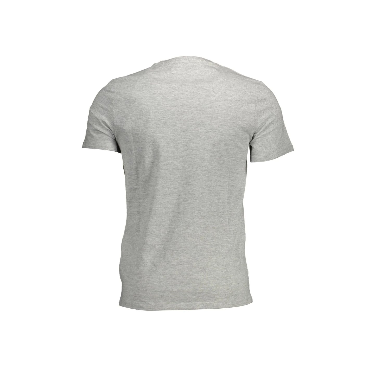 Guess Jeans T-Shirt Maniche Corte Uomo Grigia Logo grigio - vista 2