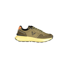 Avirex Sneakers Uomo Verde Dettagli a Contrasto