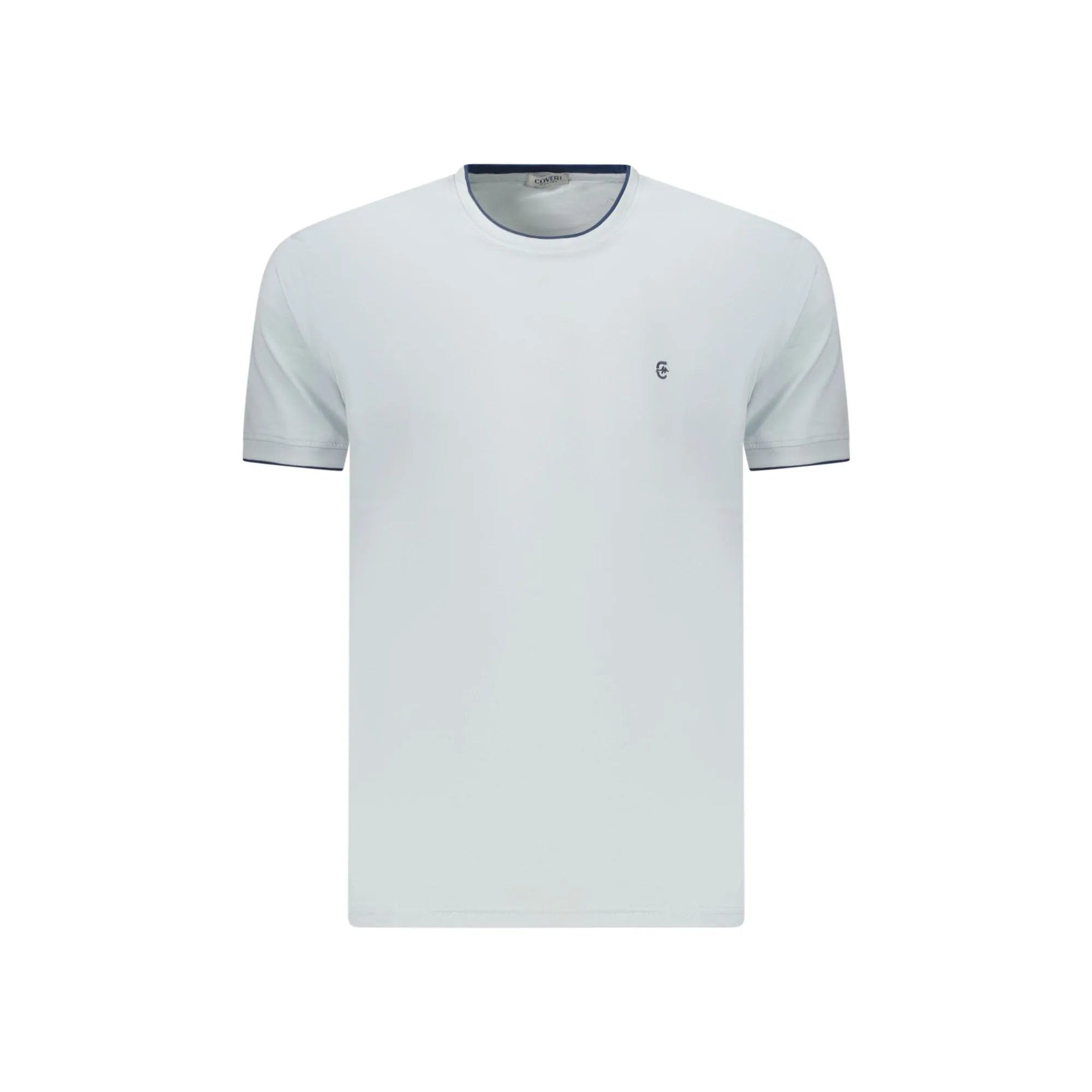 COVERI MOVING T-SHIRT MANICHE CORTE UOMO AZZURRO