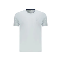 Coveri Moving T-Shirt Manga Curta Homem Azul Bordado