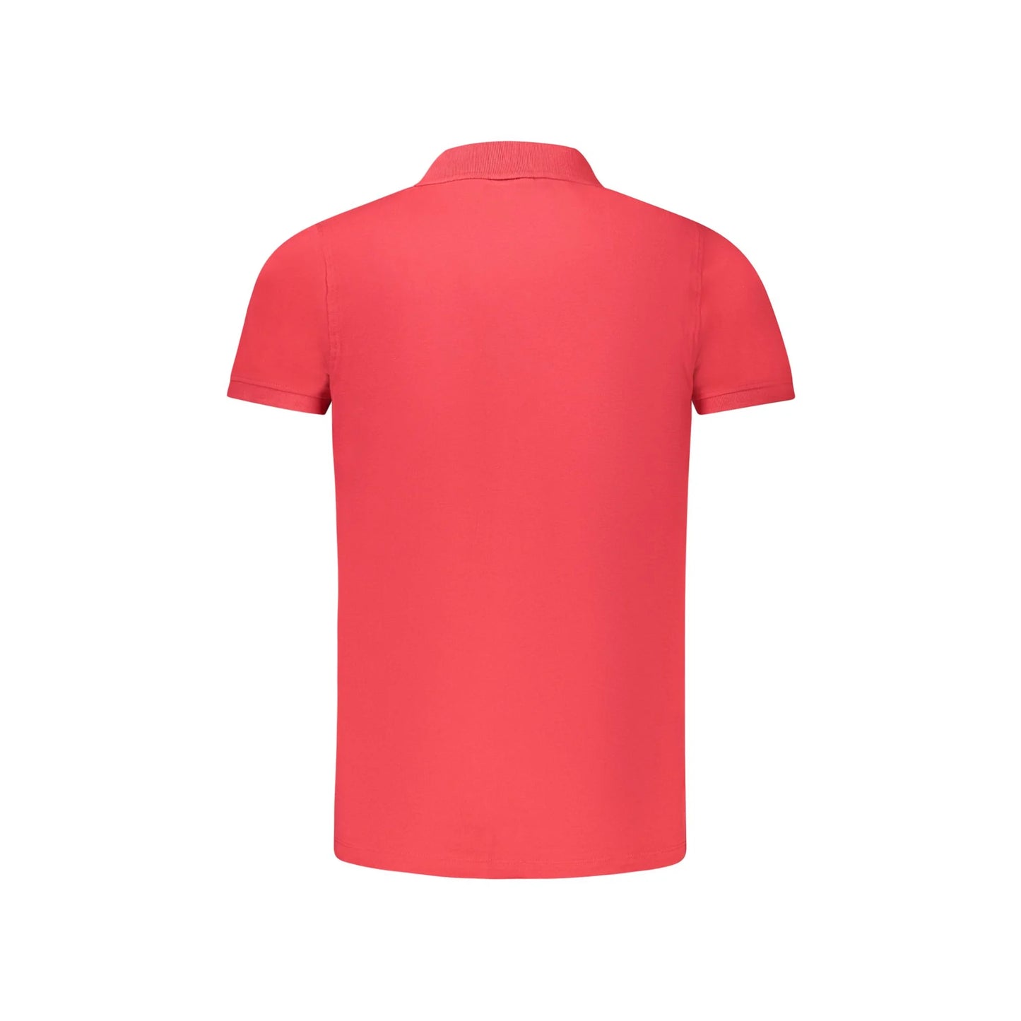 Norway 1963 Polo Maniche Corte Uomo Rossa Logo rosso - vista 2