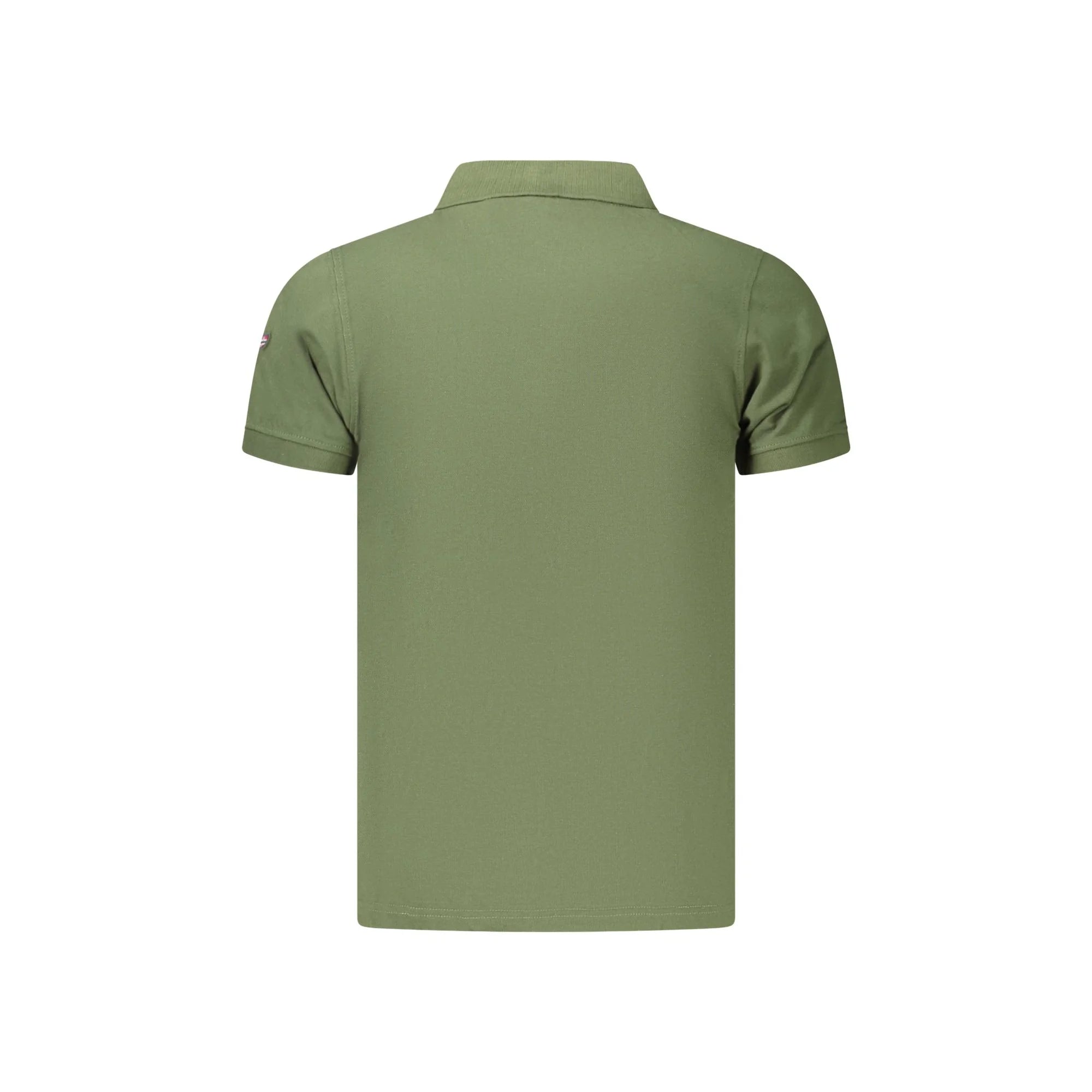 NORWAY 1963 POLO MANICHE CORTE UOMO VERDE