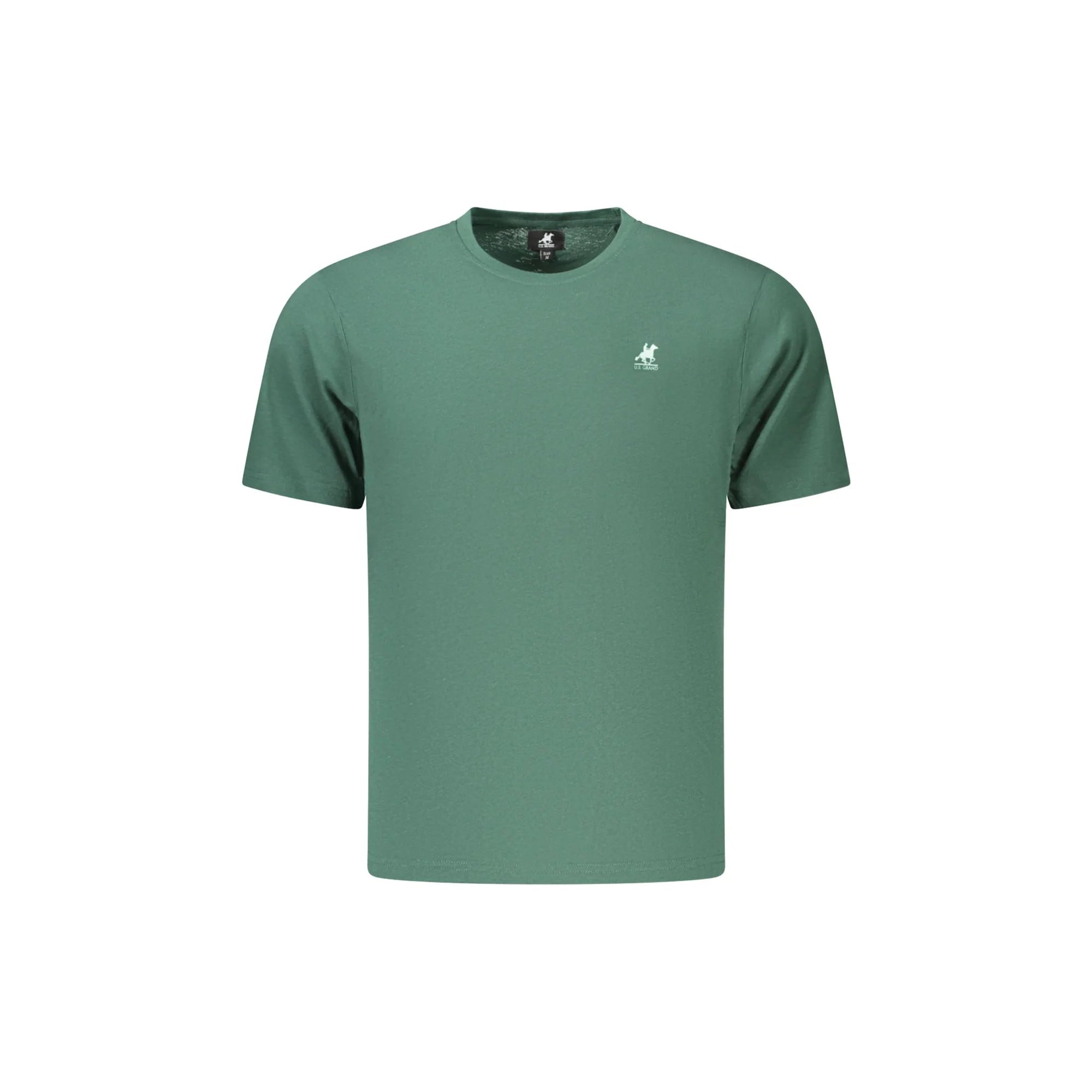 U.S. GRAND T-SHIRT MANICHE CORTE UOMO VERDE