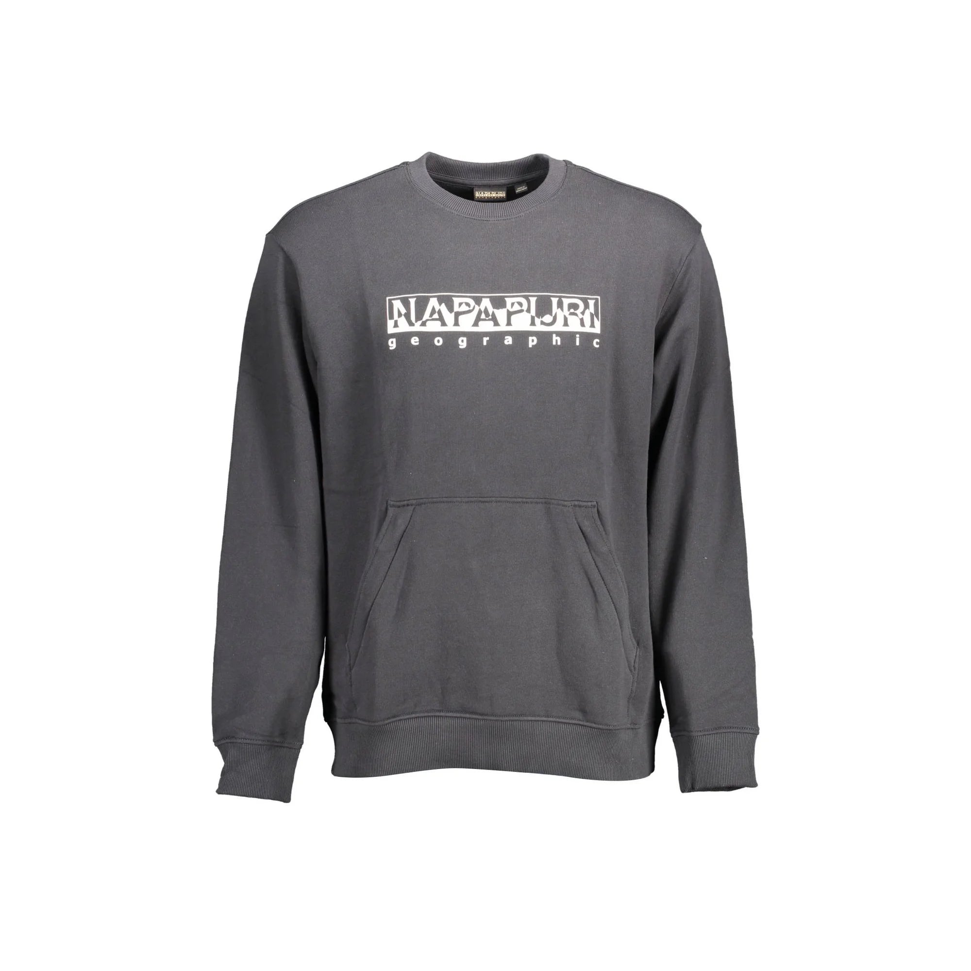 NAPAPIJRI FELPA SENZA ZIP UOMO NERO