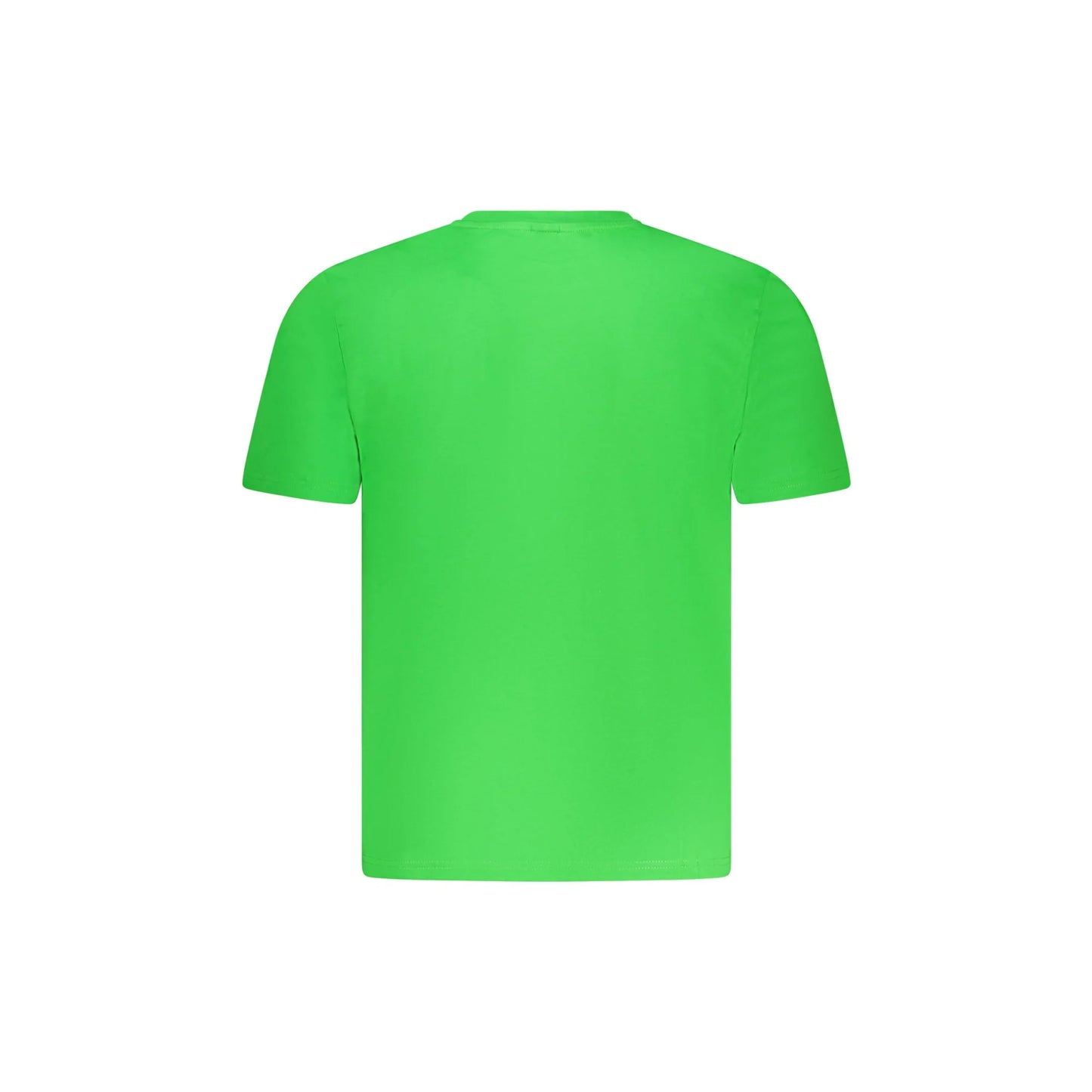 North Sails T-Shirt Maniche Corte Uomo Verde Stampa Logo - vista 2