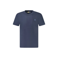 Timberland T-Shirt Maniche Corte Uomo Blu Ricamo