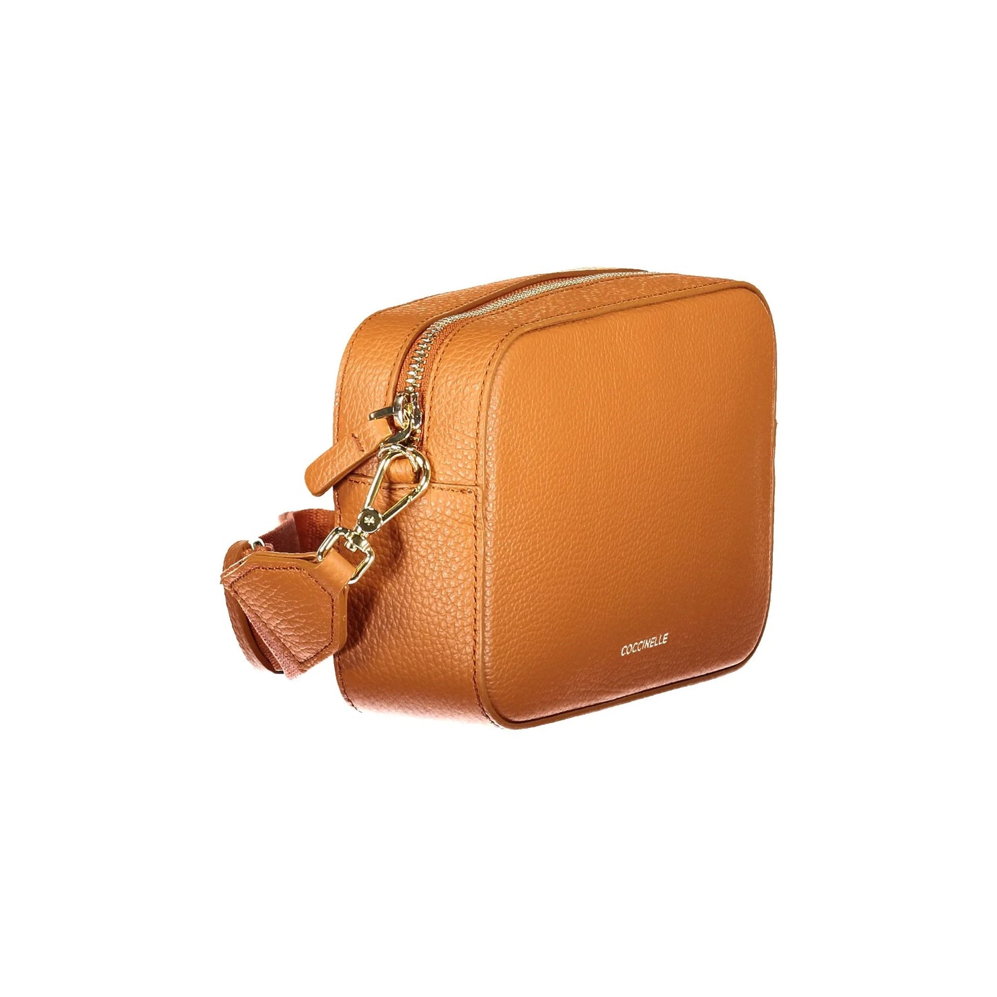 Coccinelle Borsa a Tracolla Pelle Donna Arancione Logo Borse - vista 3