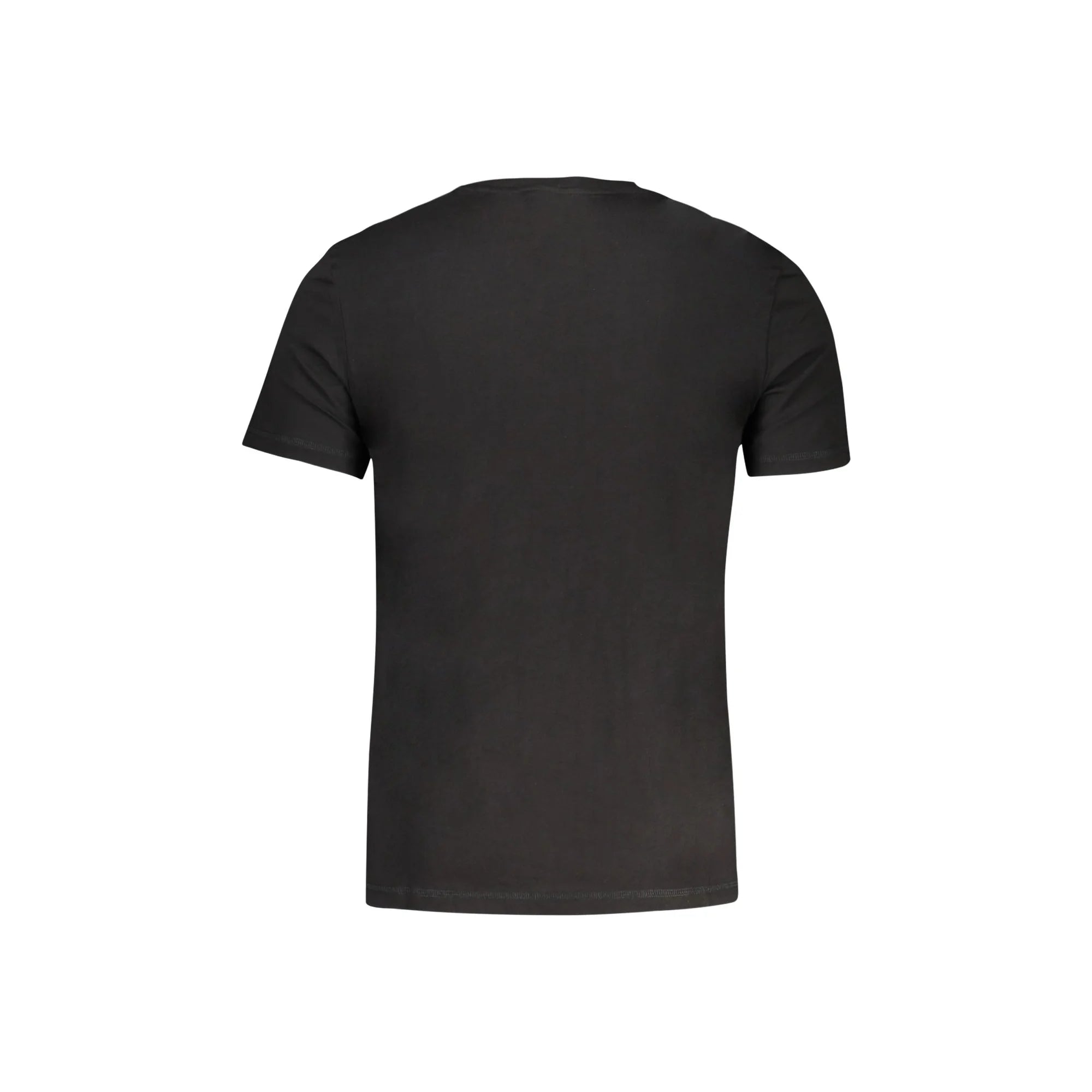 GUESS JEANS T-SHIRT MANICHE CORTE UOMO NERO