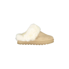 Laura Biagiotti Sabot Donna Beige Ricamo Logo