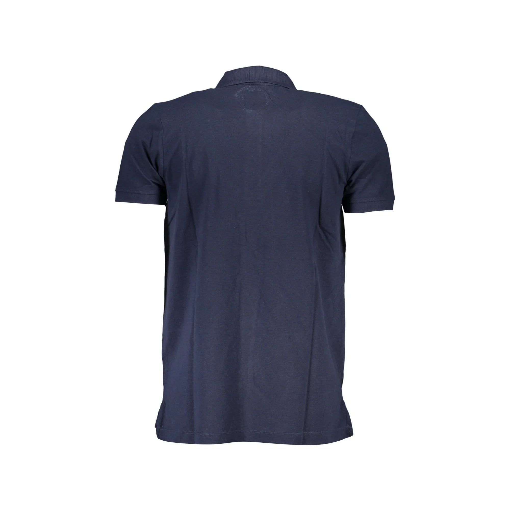 Gian Marco Venturi Polo Maniche Corte Uomo Blu Logo - vista 2
