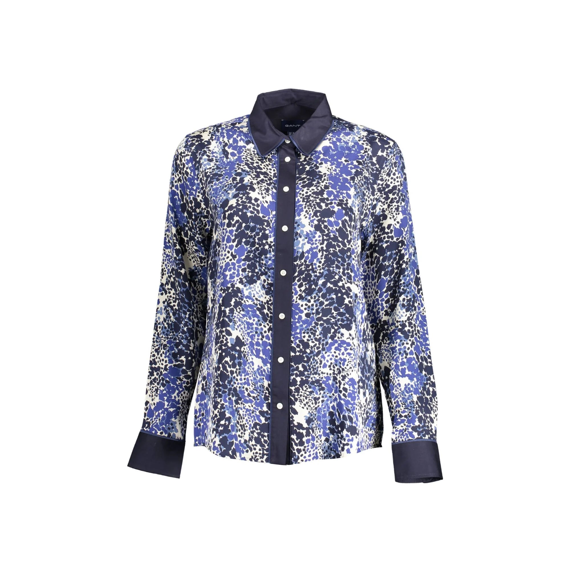 GANT CAMICIA MANICHE LUNGHE DONNA BLU