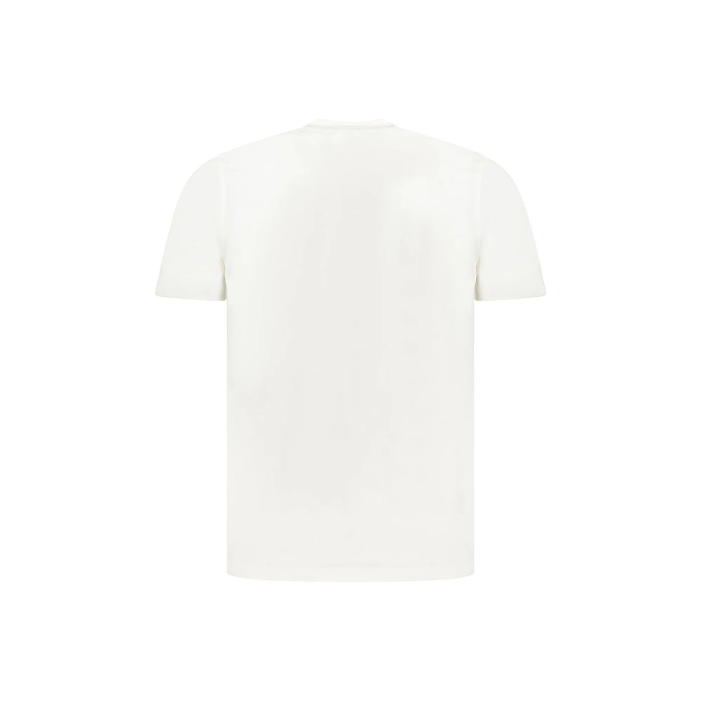 North Sails T-Shirt Uomo Bianca Girocollo Cotone Stampa Logo bianco - vista 2