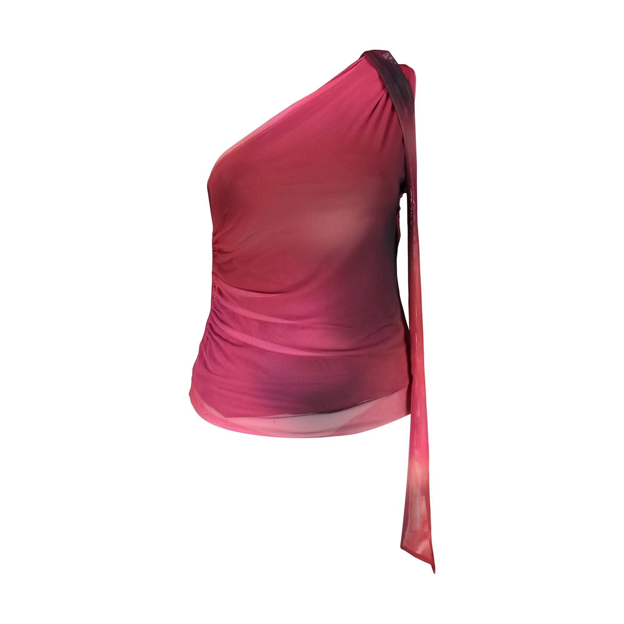 DESIGUAL T-SHIRT MANICHE CORTE DONNA VIOLA