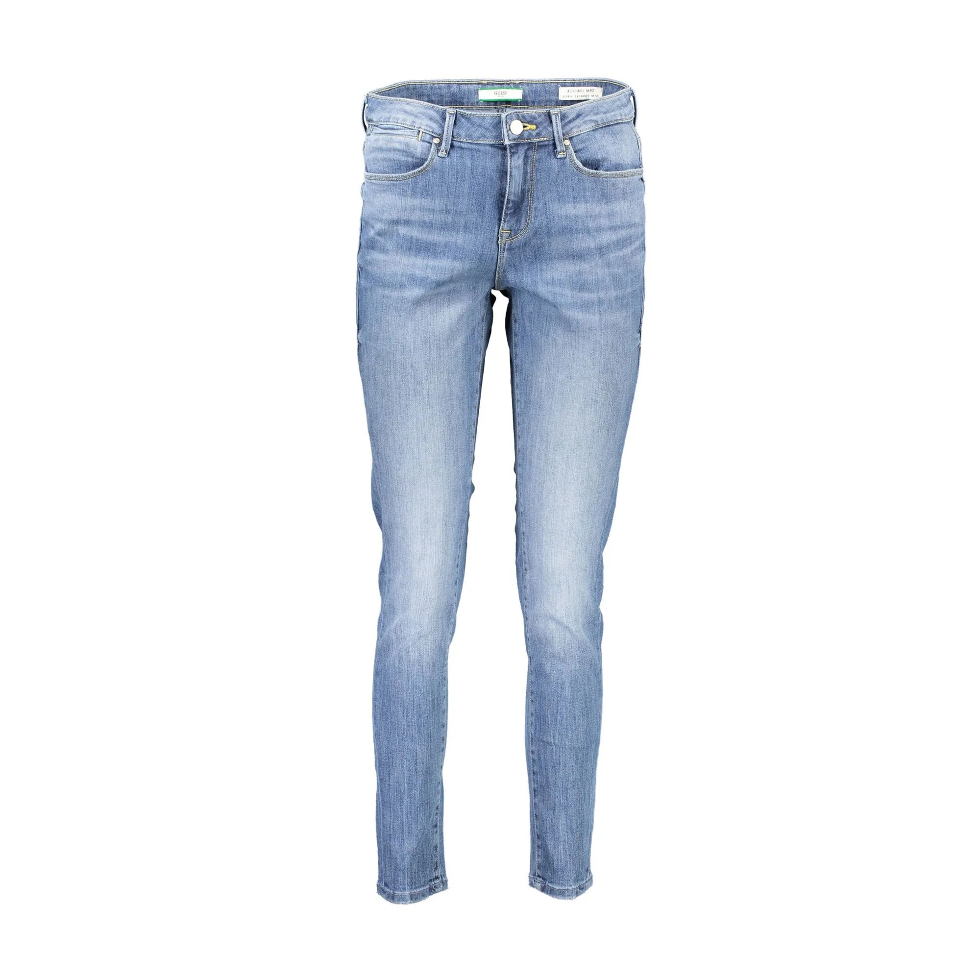 GUESS JEANS JEANS DENIM DONNA AZZURRO
