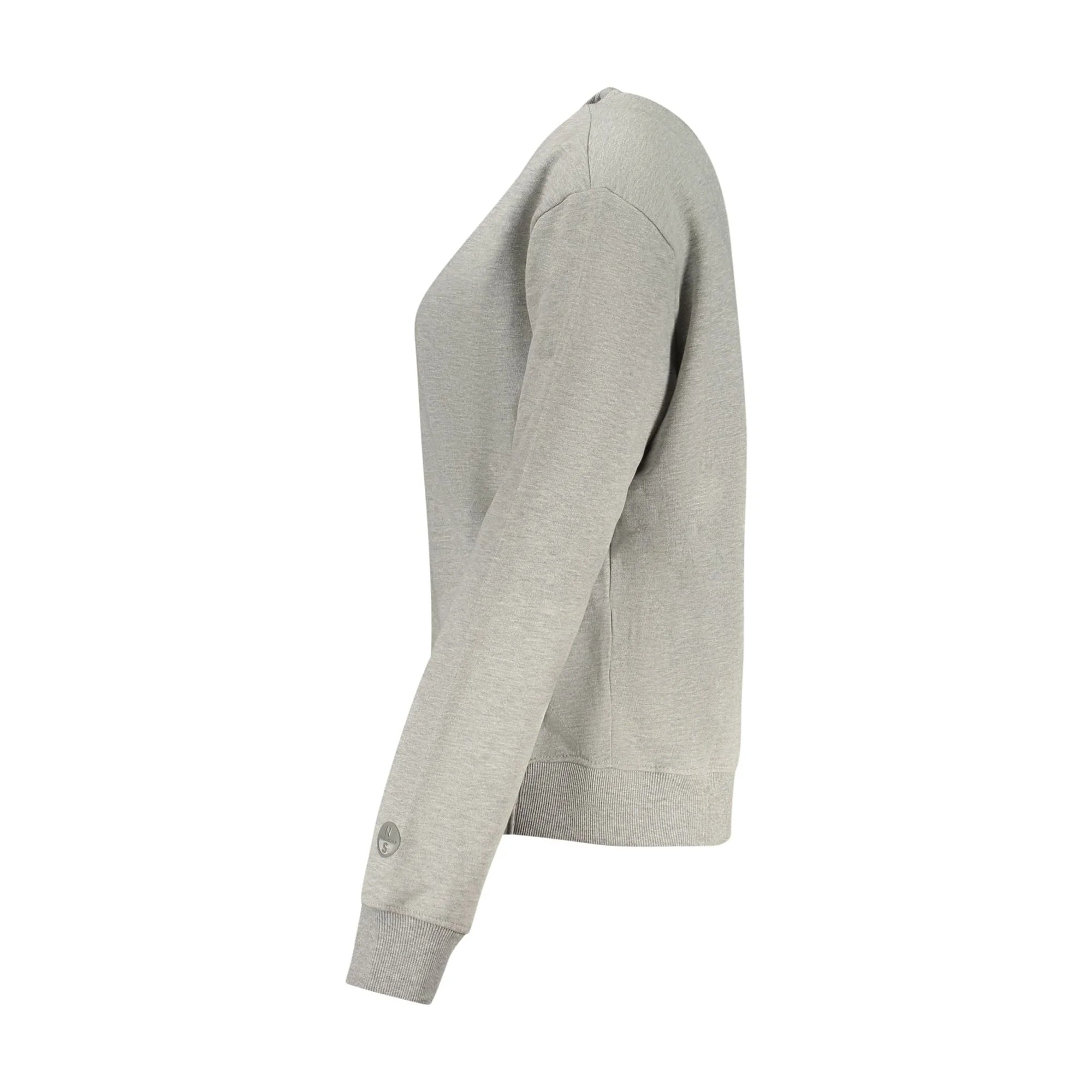 NORTH SAILS FELPA SENZA ZIP DONNA GRIGIO
