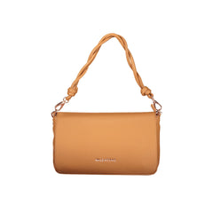 Valentino Bags Τσάντα Χιαστί Καφέ Λογότυπο