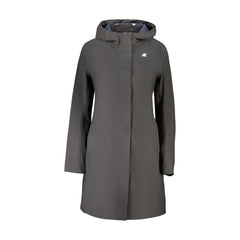 K-Way Giubbotto Maniche Lunghe Donna Nero Logo