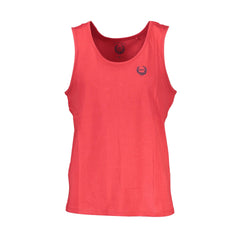 Gian Marco Venturi Camiseta Sin Mangas Hombre Roja Bordado