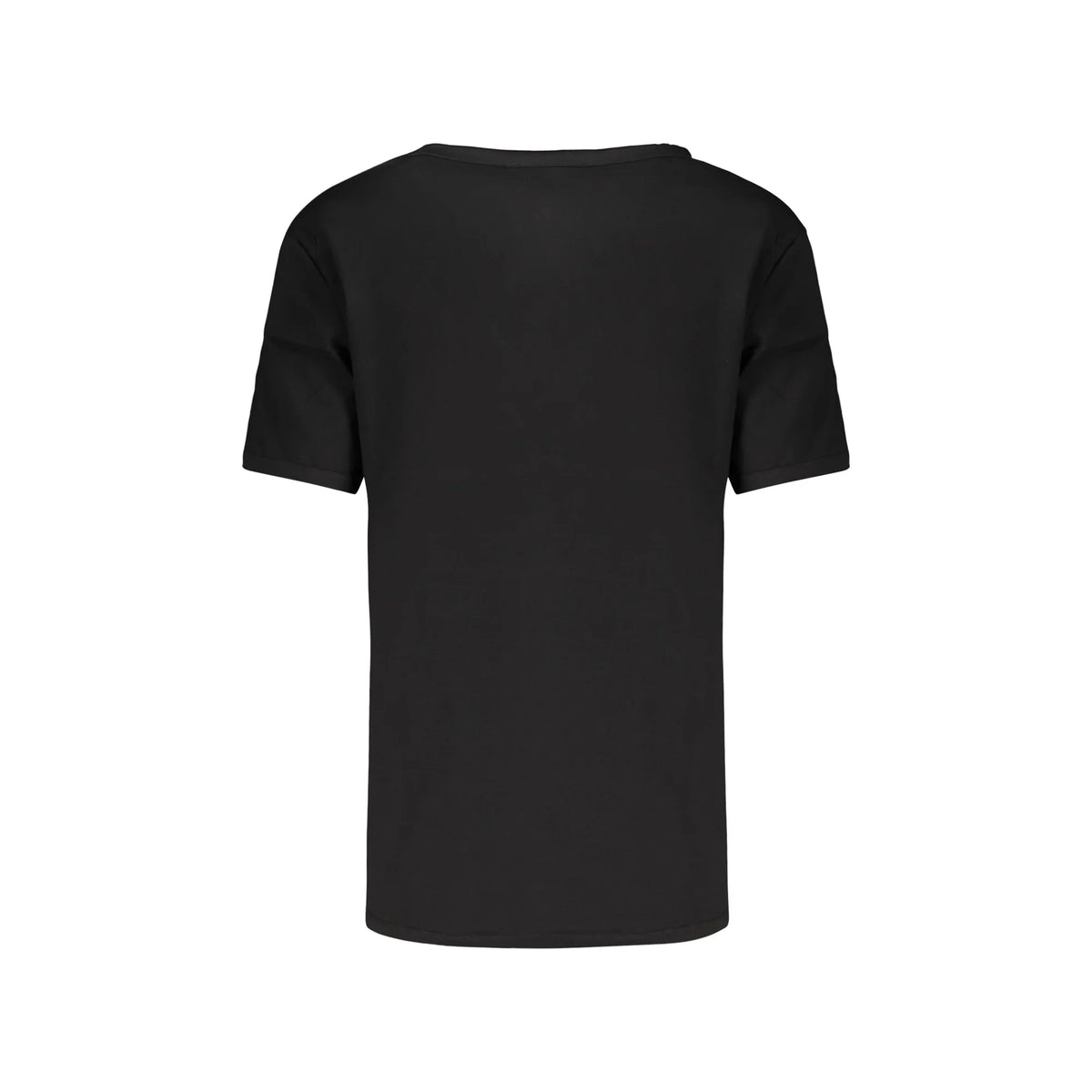 DESIGUAL T-SHIRT MANICHE CORTE DONNA NERO