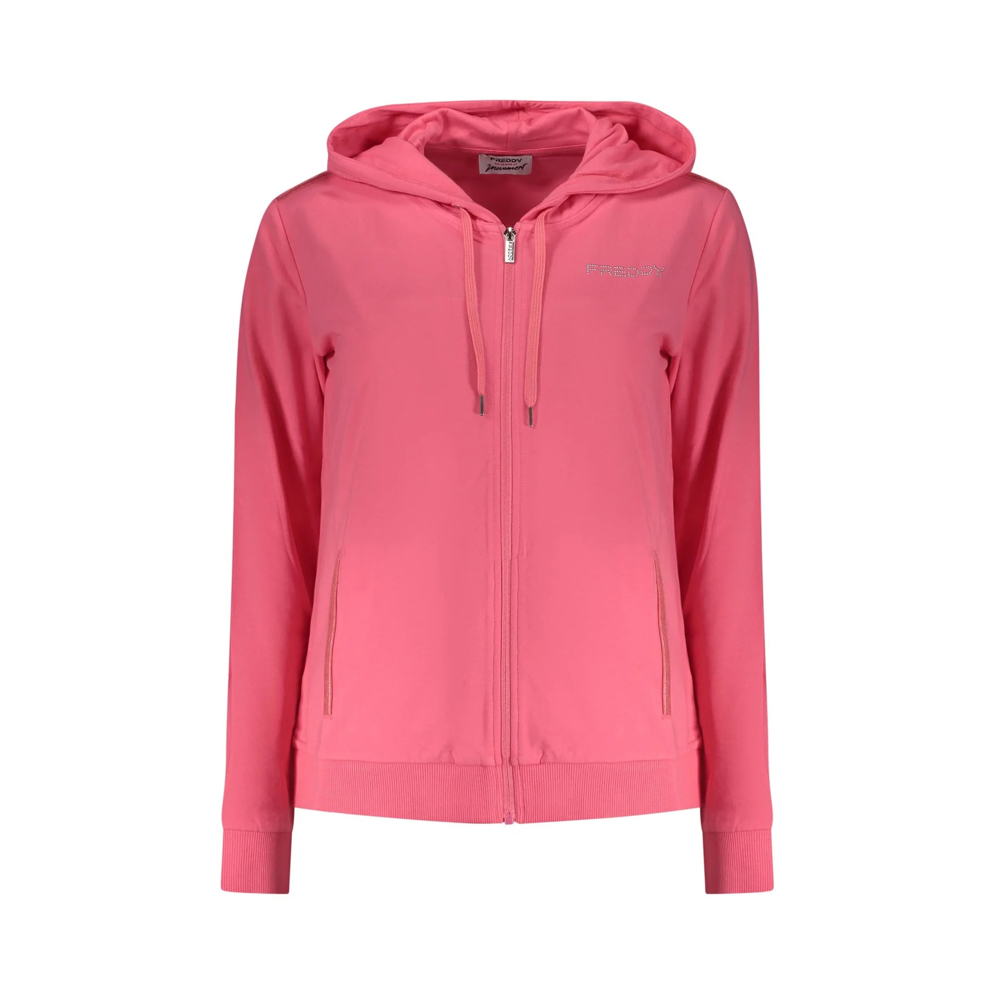 FREDDY FELPA CON ZIP DONNA ROSA