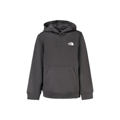 The North Face Felpa Maniche Lunghe Bambino Nera Ricamo Logo