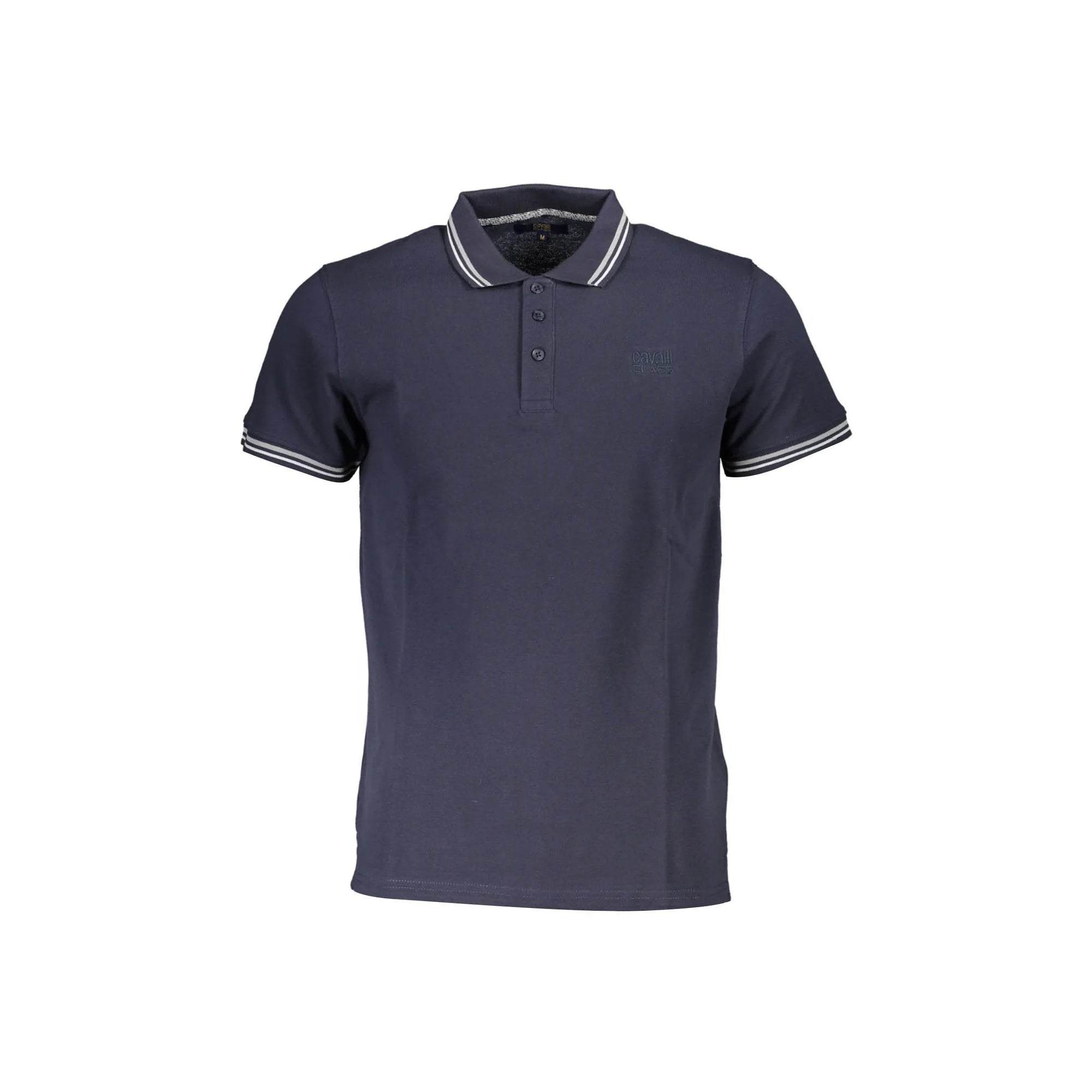 Cavalli Class Polo Maniche Corte Uomo Blu Ricamo - foto prodotto
