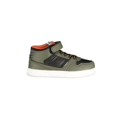 Gas Unisex Sneakers Green Logo Print
