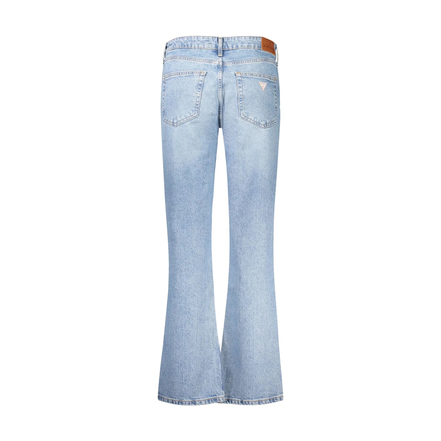 Guess Jeans Donna Azzurri Effetto Slavato Logo - vista 2
