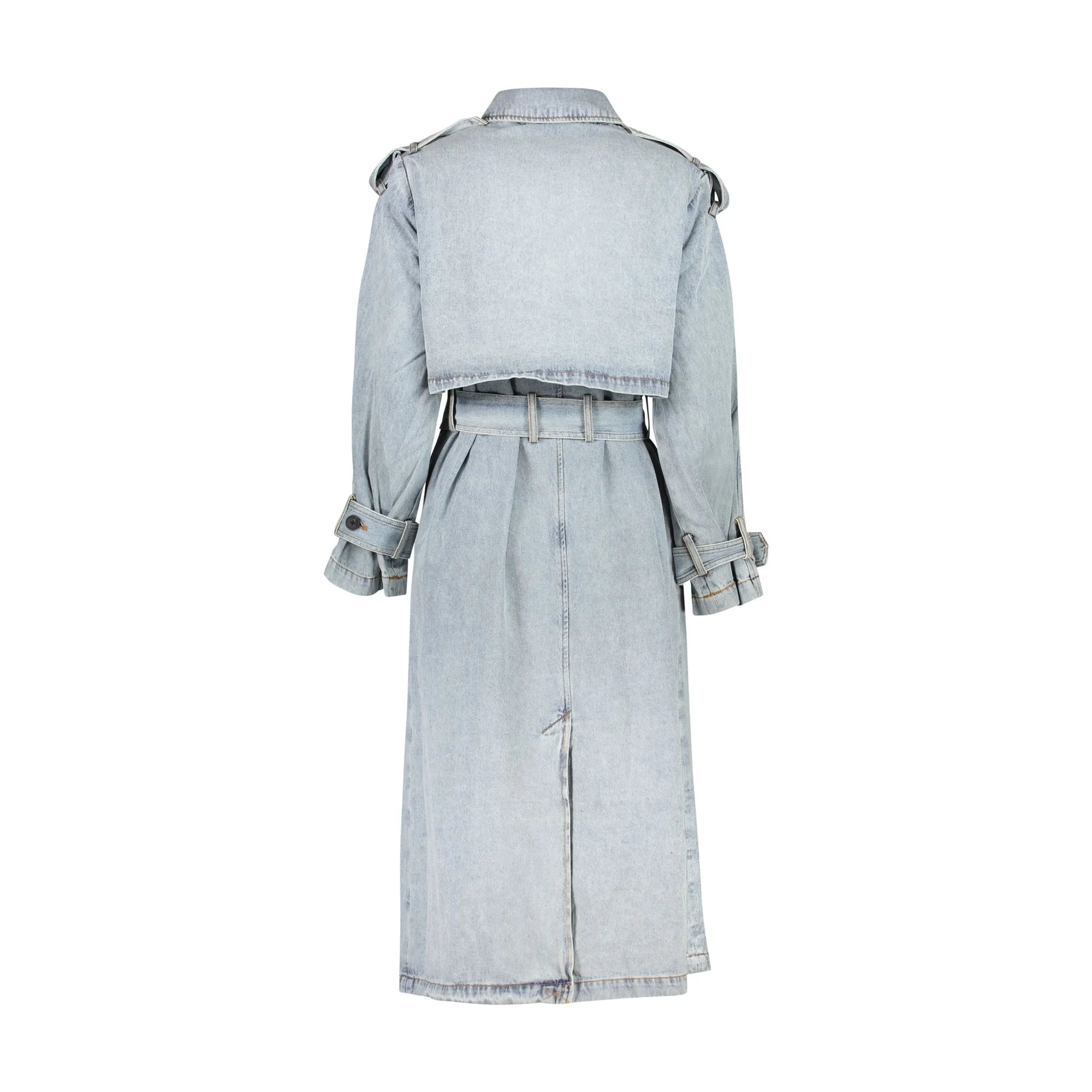 DESIGUAL TRENCH DONNA AZZURRO