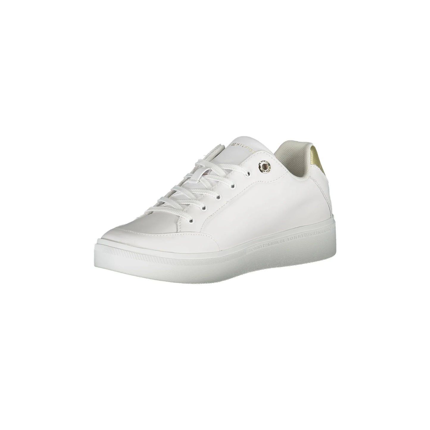 TOMMY HILFIGER Sneakers Donna Bianche con Dettagli a Contrasto bianco - vista 3
