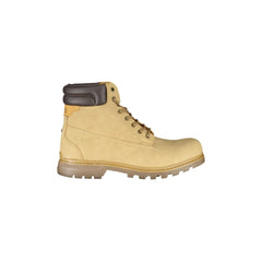 CARRERA Bottines Homme Beige avec Lacets et Détails Contrastés