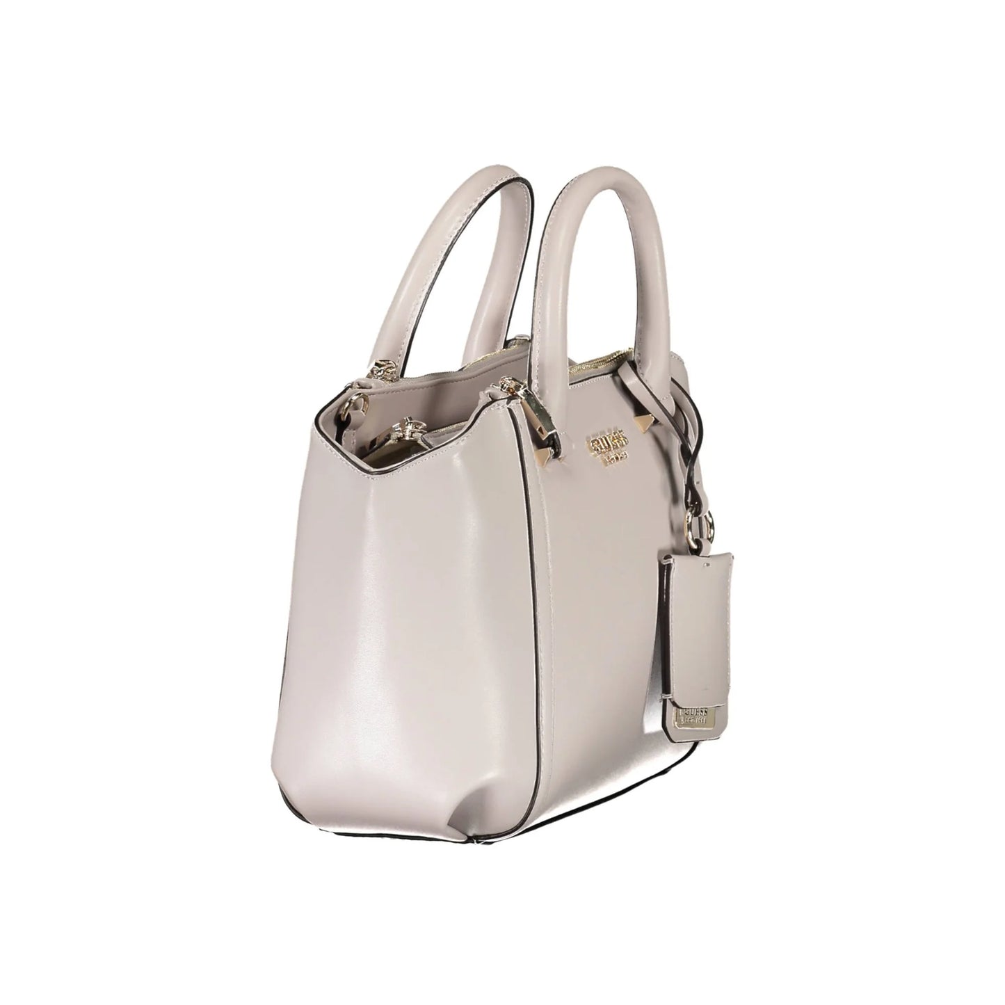GUESS JEANS Borsa Donna con 2 Manici Grigia e Tracolla Regolabile Borse grigio - vista 3