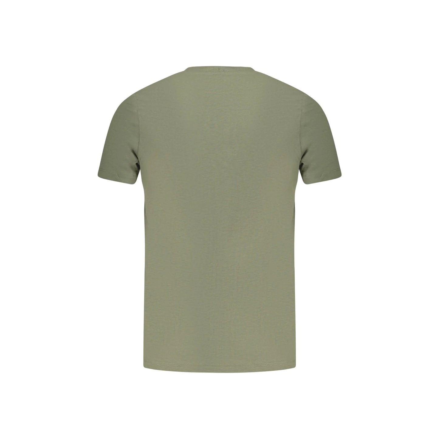 Norway 1963 T-Shirt Uomo Verde Maniche Corte Stampa Logo - vista 2