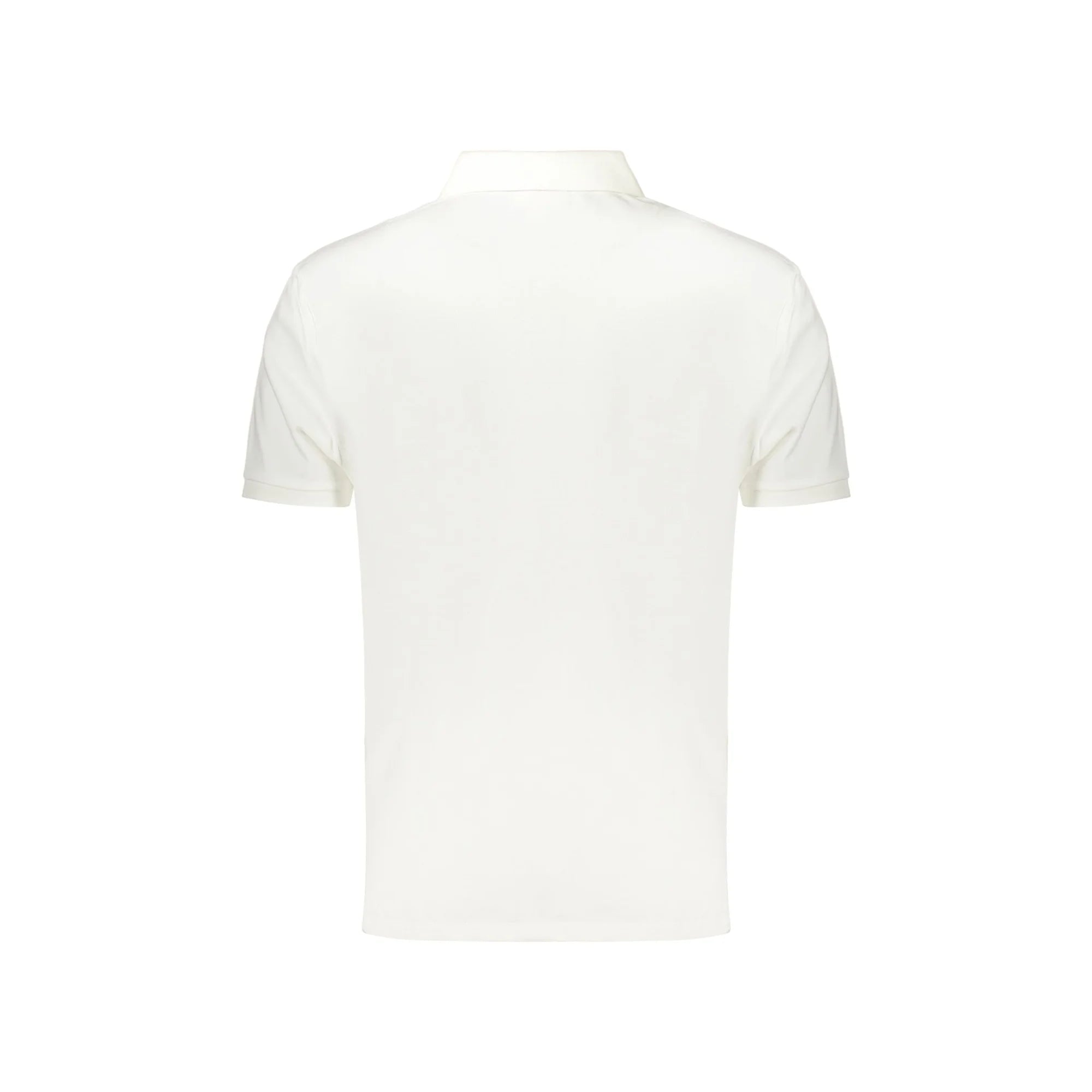 CALVIN KLEIN POLO MANICHE CORTE UOMO BIANCO