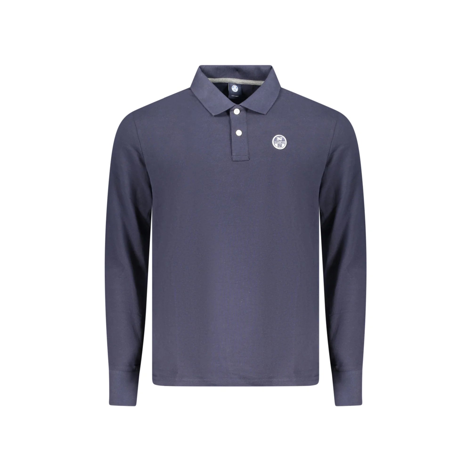 NORTH SAILS POLO MANICHE LUNGHE UOMO BLU