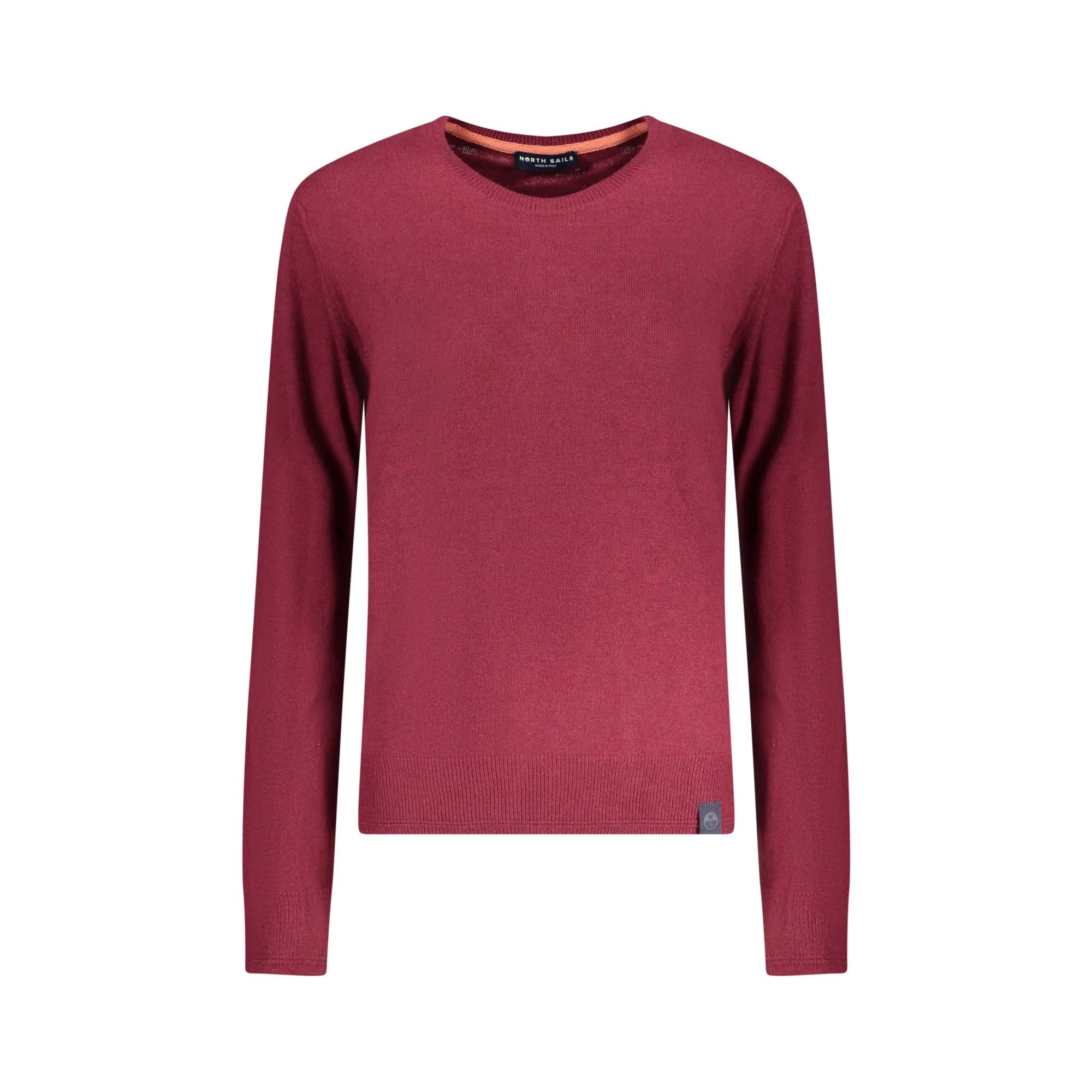 North Sails Maglione Donna Rosso Logo Maglie - foto prodotto