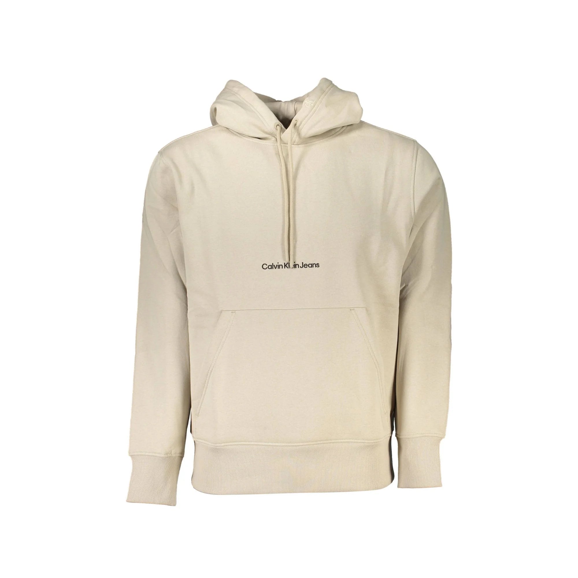 CALVIN KLEIN FELPA SENZA ZIP UOMO BEIGE
