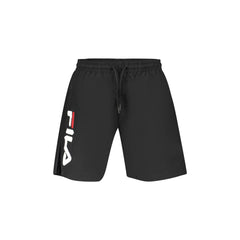 Fila Roupa de Banho Masculina Preta Estampada