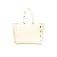 Cafenoir Sac à Bandoulière Femme Beige Fermeture Éclair