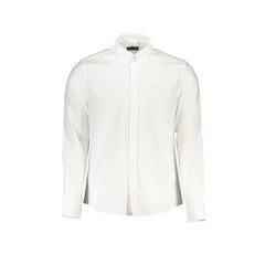 North Sails Camicia Maniche Lunghe Uomo Bianca Ricamo