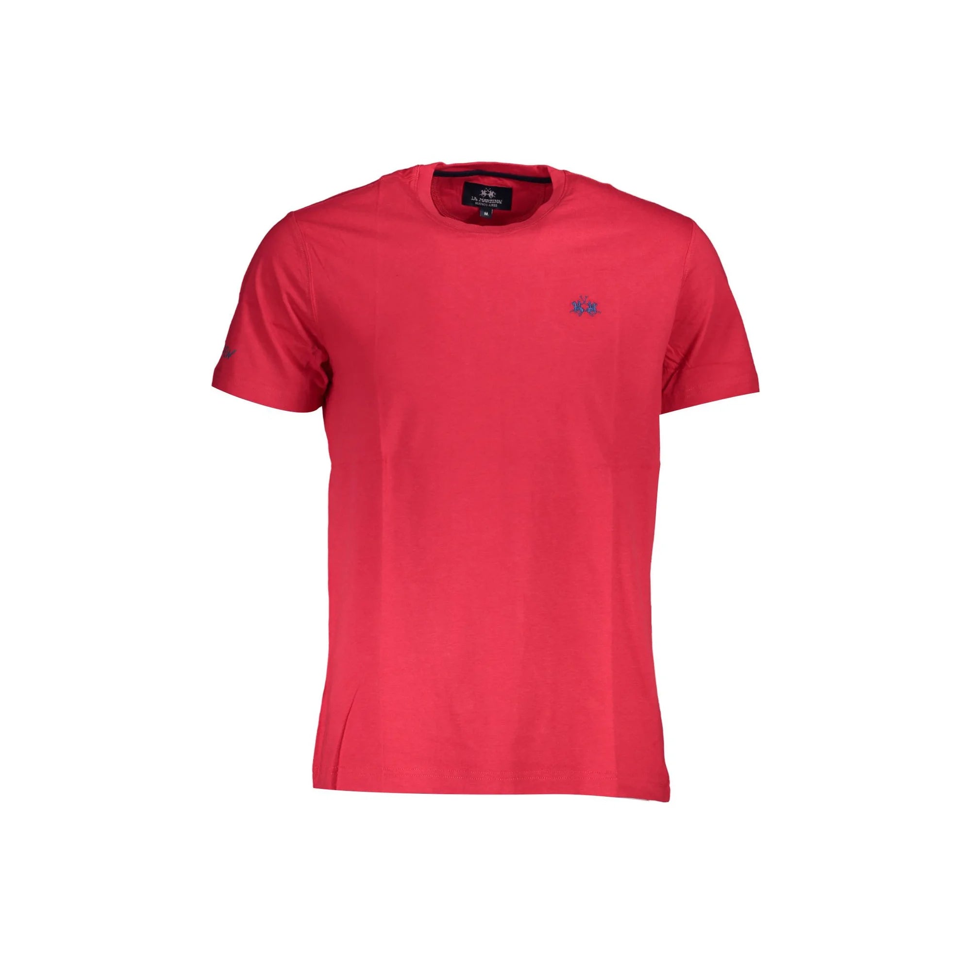 LA MARTINA T-SHIRT MANICHE CORTE UOMO ROSSO