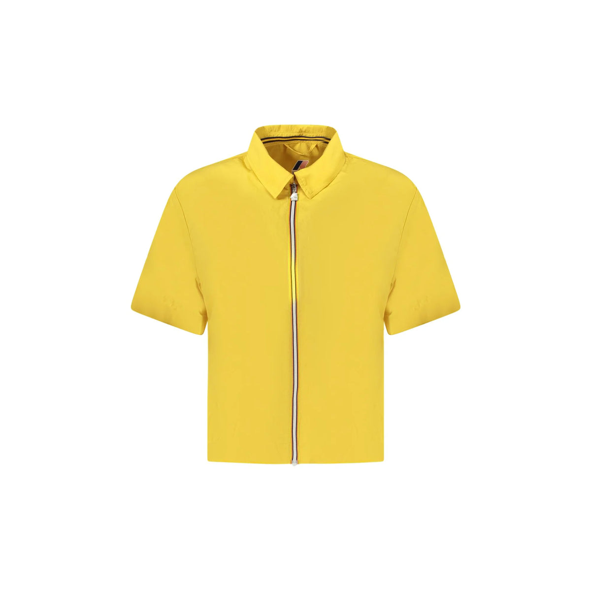 K-WAY CAMICIA MANICHE CORTE DONNA GIALLO