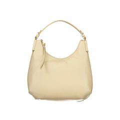 Coccinelle Τσάντα Χιαστί Βάση Γυναικεία Μπεζ Εκτύπωση Λογότυπο