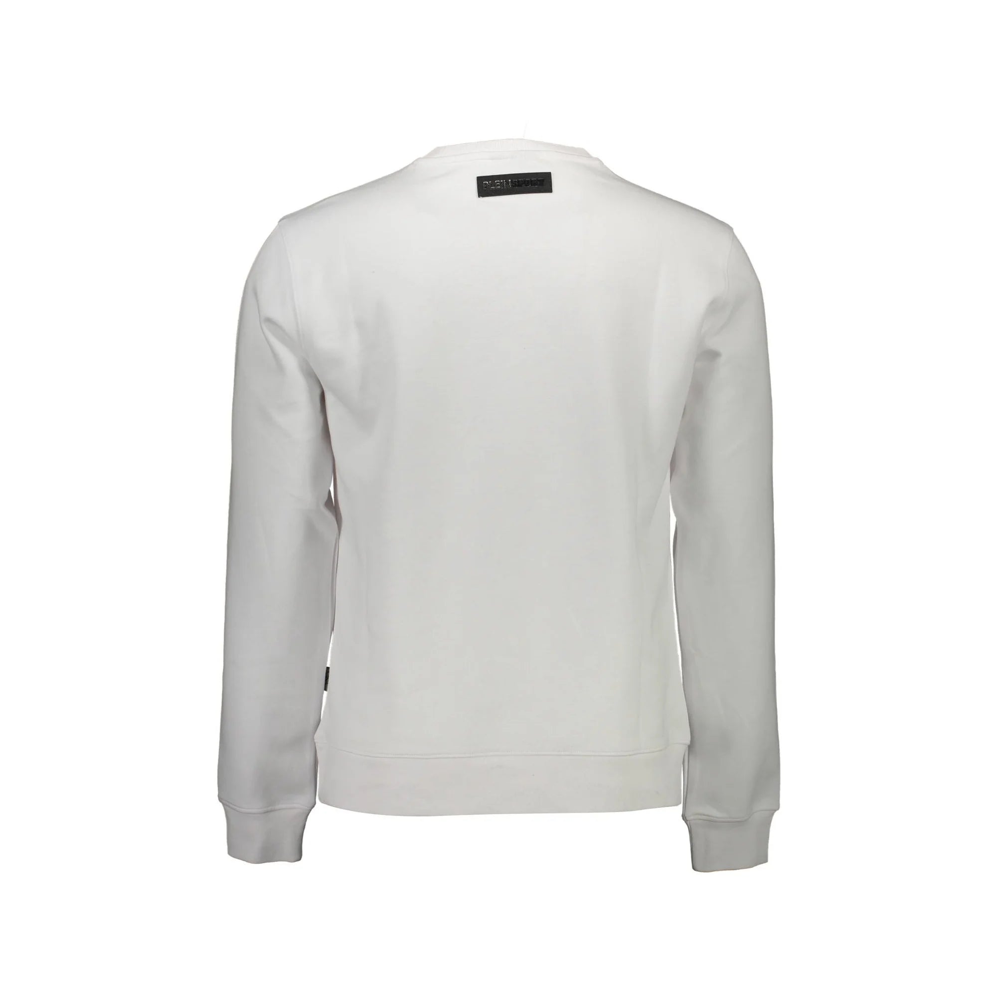 PLEIN SPORT FELPA SENZA ZIP UOMO BIANCO