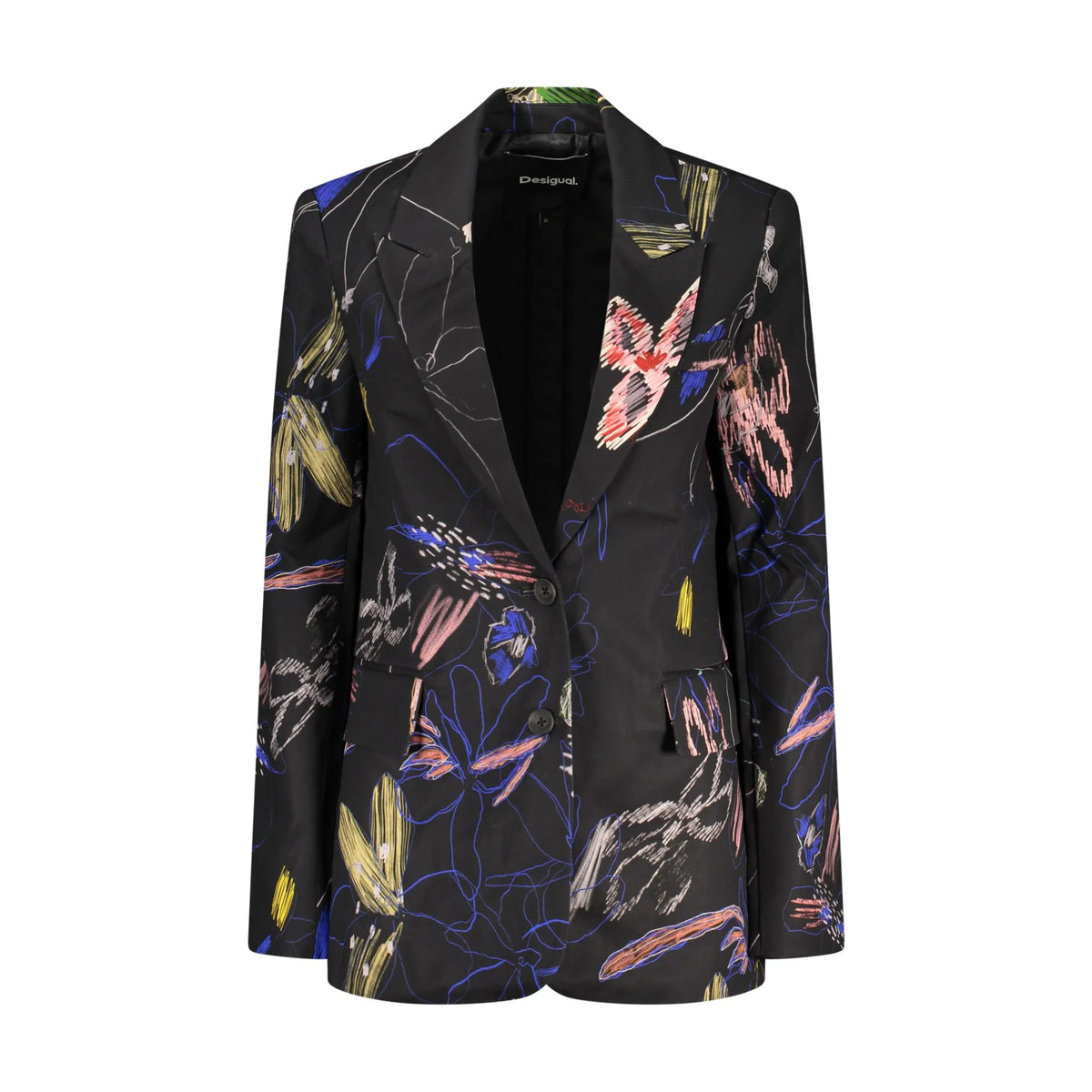 DESIGUAL GIACCA CLASSICA DONNA NERO