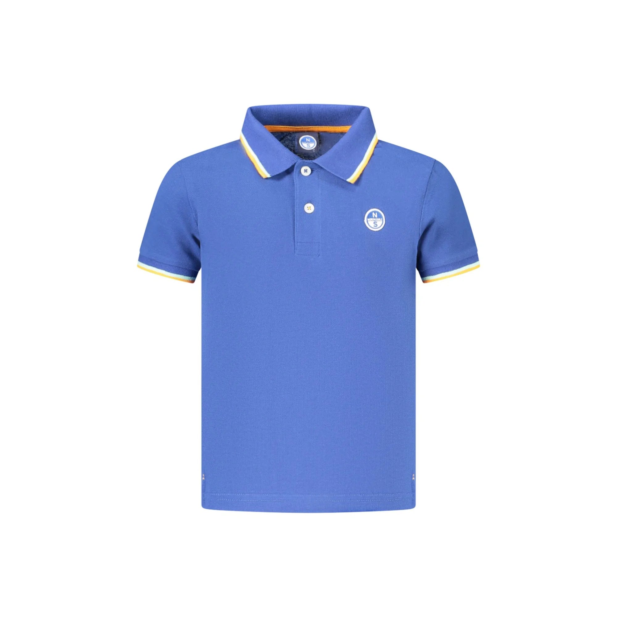 NORTH SAILS POLO MANICHE CORTE BAMBINO BLU