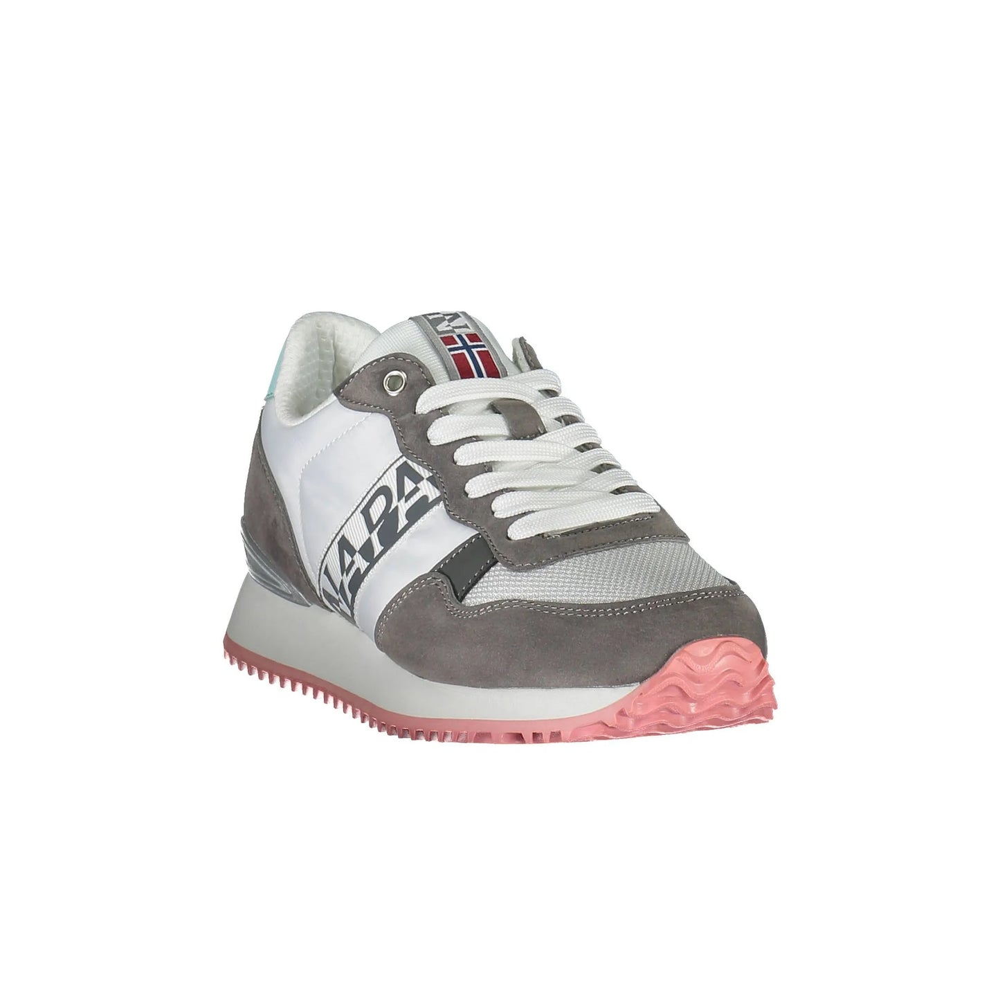 NAPAPIJRI SHOES Scarpe Sportive Donna Bianche con Doppio Laccio Sneakers bianco - vista 3